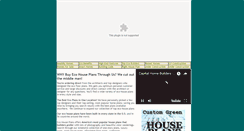 Desktop Screenshot of ecohouseplans.com